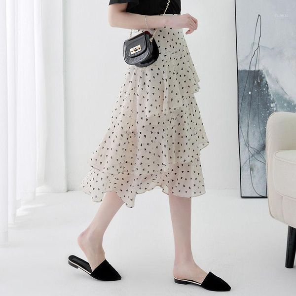 low price impulse point cake skirt multi level chiffon women's summer waist mid length skirts, Black
low price impulse point cake skirt multi level chiffon women's summer waist mid length skirts, Black