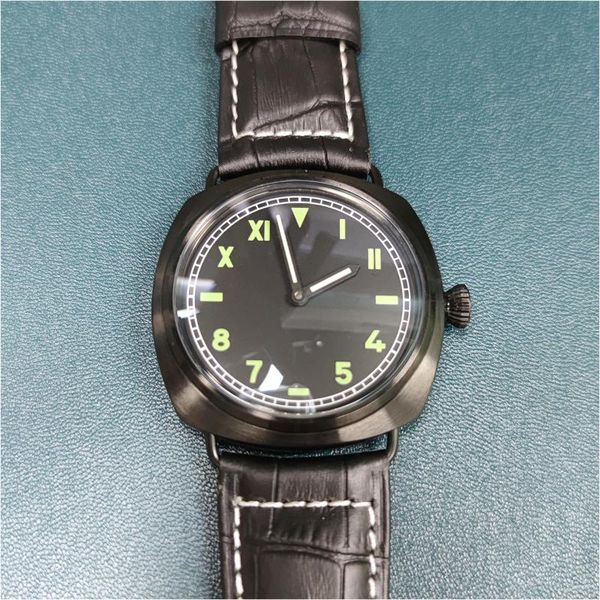 wristwatches 42.5mm men's watch manual winding sterile dial simple style no second hand calendar, Slivery;brown
wristwatches 42.5mm men's watch manual winding sterile dial simple style no second hand calendar, Slivery;brown