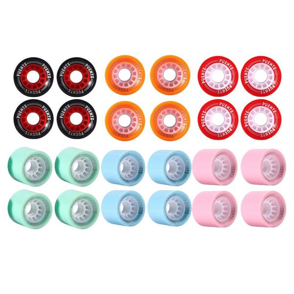 longboard skateboard wheels 70x51mm hardness pu smooth absorption cruising wheel bearings and spacers set for long board skateboarding
longboard skateboard wheels 70x51mm hardness pu smooth absorption cruising wheel bearings and spacers set for long board skateboarding