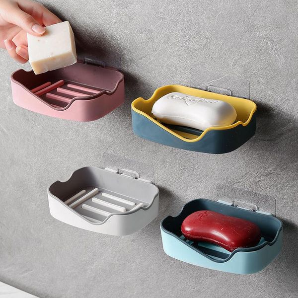 minimalist style bathroom soap dish punch-wall hanging suction cup holder double-layer drain box portable storage rack dishes
minimalist style bathroom soap dish punch-wall hanging suction cup holder double-layer drain box portable storage rack dishes