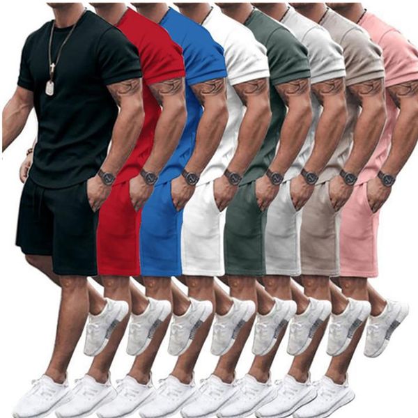 men tracksuits cotton 2piece sets short sleeve tshirt and shorts sportswear sportspants, Gray
men tracksuits cotton 2piece sets short sleeve tshirt and shorts sportswear sportspants, Gray