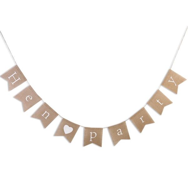 party decoration tinksky hen hessian burlap banner rustic wedding bunting triangle flag
party decoration tinksky hen hessian burlap banner rustic wedding bunting triangle flag