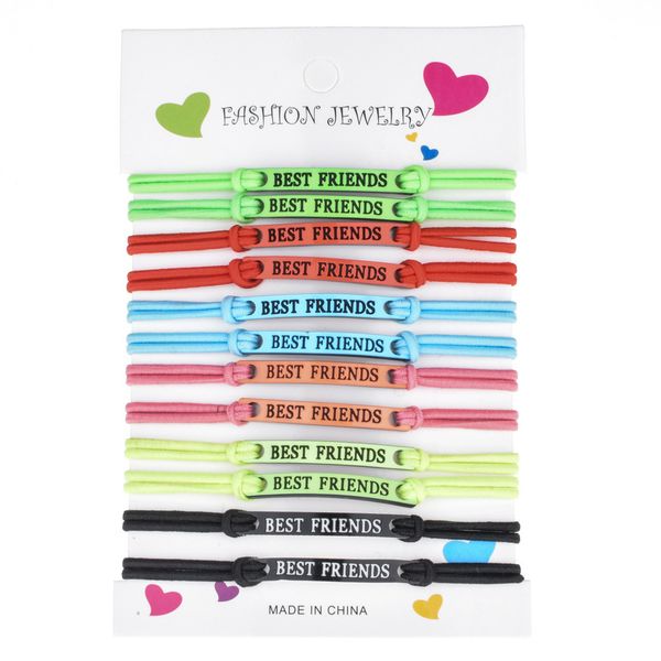friend acrylic pendant strong elastic bracelet set couple jewelry bracelet, Golden;silver
friend acrylic pendant strong elastic bracelet set couple jewelry bracelet, Golden;silver