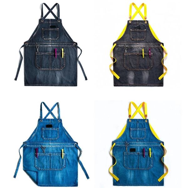 women men jean bib apron cross back adjustable strap vintage washed denim work with pockets for hair stylist bbq n1hf aprons
women men jean bib apron cross back adjustable strap vintage washed denim work with pockets for hair stylist bbq n1hf aprons