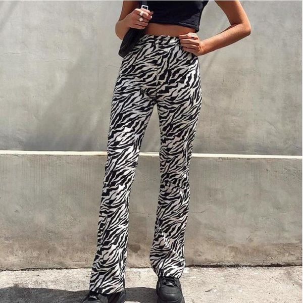 wild black and white casual womens capris long zebra stripe high waist trousers, Black;white
wild black and white casual womens capris long zebra stripe high waist trousers, Black;white