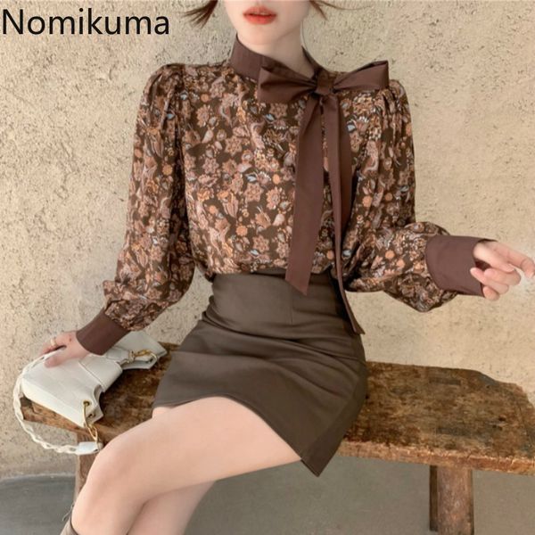 nomikuma retro temperament floral printed blouses women bow lace up spring long sleeve shirt female blusas mujer 3d949 210514, White
nomikuma retro temperament floral printed blouses women bow lace up spring long sleeve shirt female blusas mujer 3d949 210514, White