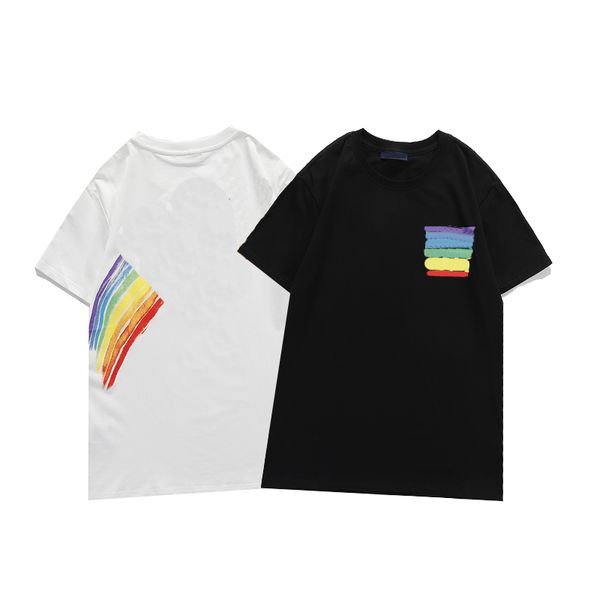 men's rainbows printing tees boys casual breathable tee mens fashion striped t-shirts crew neck t-shirt size:s-2xl, White;black
men's rainbows printing tees boys casual breathable tee mens fashion striped t-shirts crew neck t-shirt size:s-2xl, White;black