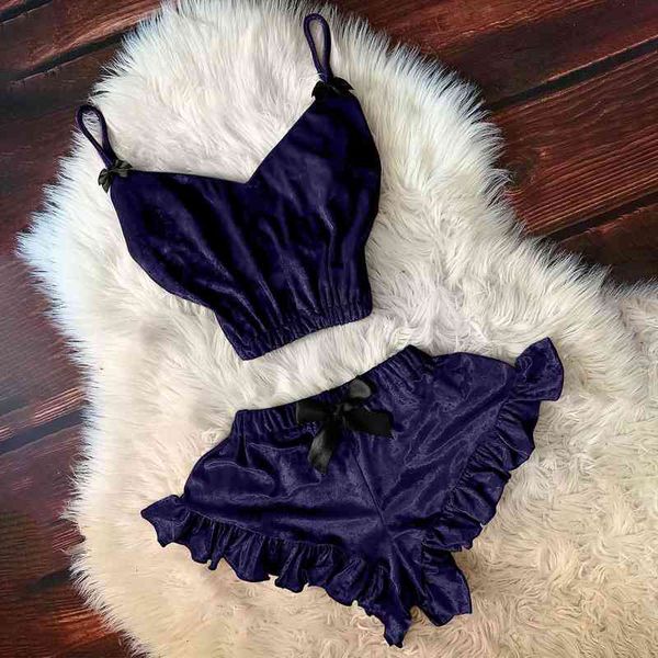 women lace trim satin cami lingerie pyjamas set v neck sleeveless strap pajama women bow sleepwear set, Black;red
women lace trim satin cami lingerie pyjamas set v neck sleeveless strap pajama women bow sleepwear set, Black;red