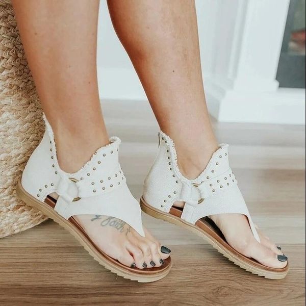 sandals women summer fashion women's 2021 solid color round head comfortable open toe flat casual shoes, Black
sandals women summer fashion women's 2021 solid color round head comfortable open toe flat casual shoes, Black