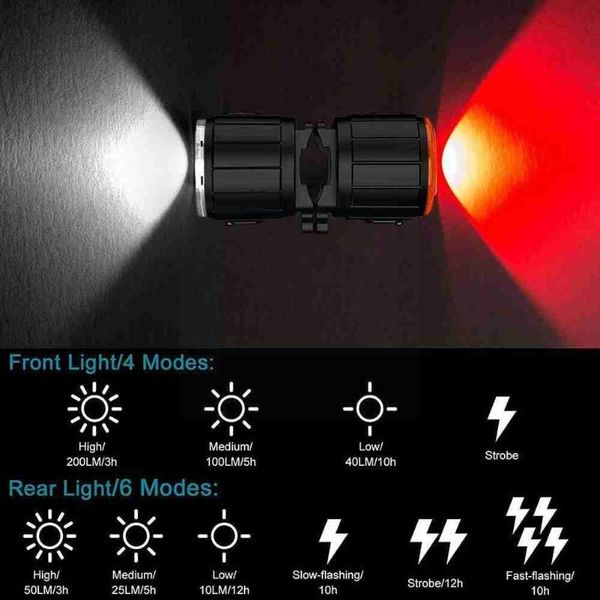 bike lights usb led light set 4 modes 350mah mtb road bicycle headlight cycling taillight 6 230mah warning sa f1j7
bike lights usb led light set 4 modes 350mah mtb road bicycle headlight cycling taillight 6 230mah warning sa f1j7