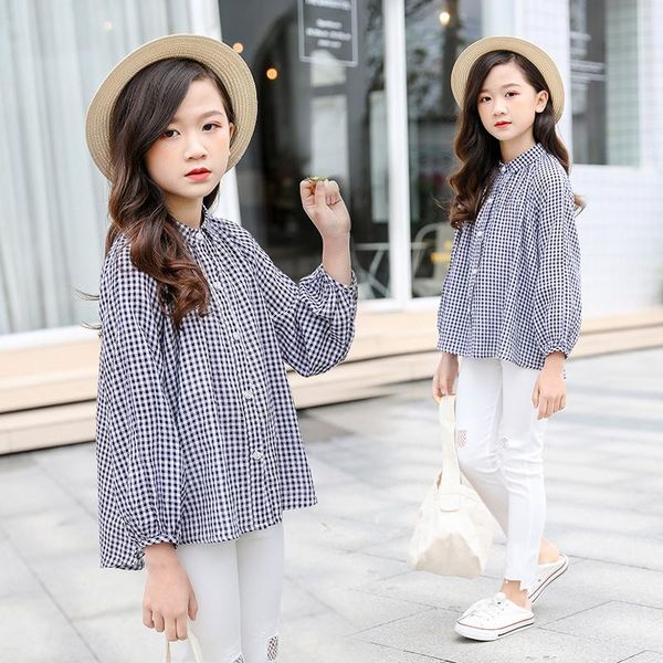 shirts kids blouses and for girls 12 years toddler girl fall clothes spring children long sleeve cotton white plaid, White;black
shirts kids blouses and for girls 12 years toddler girl fall clothes spring children long sleeve cotton white plaid, White;black