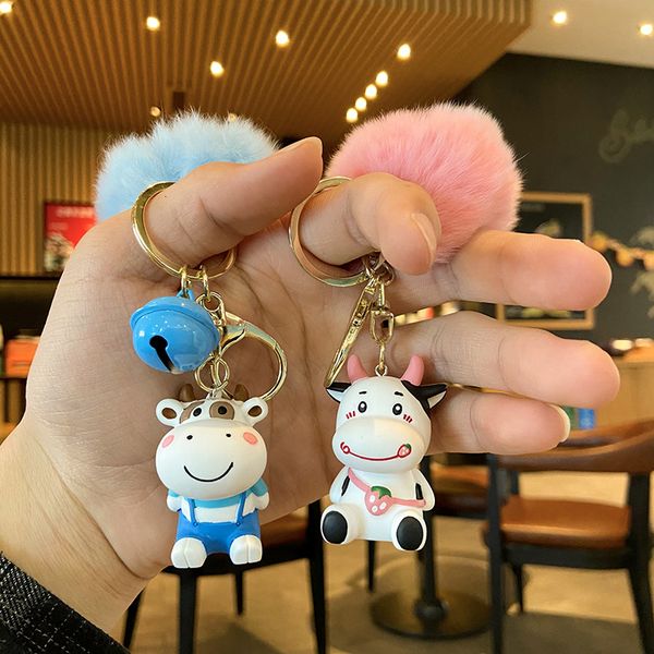 keyring keychain 2021 year of the ox cute cartoon plush ball plush resin mascot key chain pendant lovers schoolbag, Silver
keyring keychain 2021 year of the ox cute cartoon plush ball plush resin mascot key chain pendant lovers schoolbag, Silver