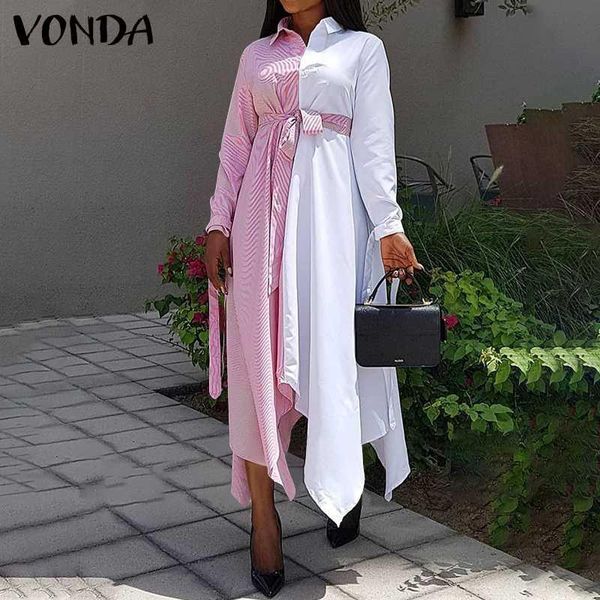 casual dresses vonda autumn women lapel buttons irregular hem shirt dress vintage patchwork printed long sleeve vestidos oversized, Black;gray
casual dresses vonda autumn women lapel buttons irregular hem shirt dress vintage patchwork printed long sleeve vestidos oversized, Black;gray