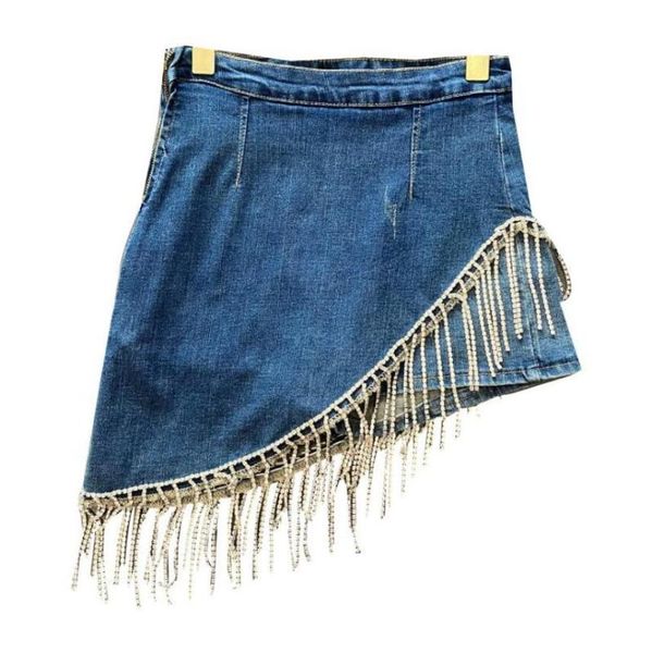 skirts fashion diamond tassels jeans women spring summer high waist elasticity slim fit irregular package hip denim skirt s672, Black
skirts fashion diamond tassels jeans women spring summer high waist elasticity slim fit irregular package hip denim skirt s672, Black
