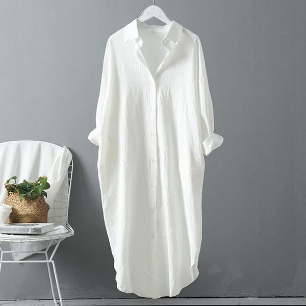 women's blouses & shirts cotton women blouse shirt 2021 summer long oversized large tunics loose elegant white chemise femme
women's blouses & shirts cotton women blouse shirt 2021 summer long oversized large tunics loose elegant white chemise femme