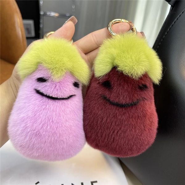 keychains fluffy cute real rex fur ball keychain eggplant plush toy handbag pendant women car keyring trinkets accessories gifts, Silver
keychains fluffy cute real rex fur ball keychain eggplant plush toy handbag pendant women car keyring trinkets accessories gifts, Silver