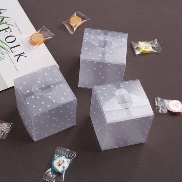 translucence candy box pvc dot boxes chocolate gift treat wedding party favor - 6x6x6cm wrap
translucence candy box pvc dot boxes chocolate gift treat wedding party favor - 6x6x6cm wrap