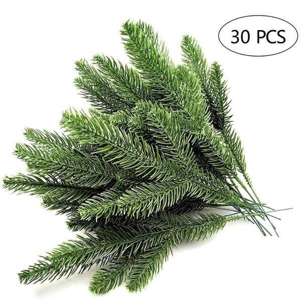 christmas decorations 30pcs artificial pine branches green leaves needle garland home garden embellishing plants needles
christmas decorations 30pcs artificial pine branches green leaves needle garland home garden embellishing plants needles