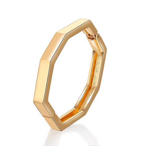 popular very simple smooth octagonal gold-plated bracelet women's multilateral geometric personality bracelet, Black
popular very simple smooth octagonal gold-plated bracelet women's multilateral geometric personality bracelet, Black