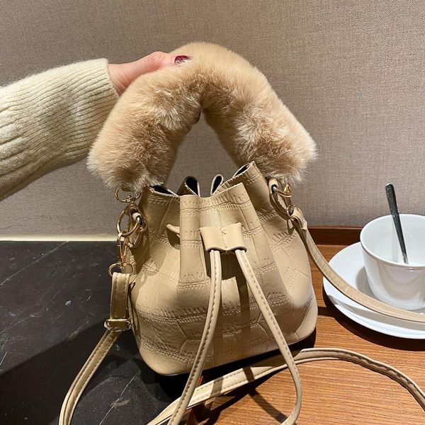 evening bags plush bag fashion women's messenger bucket fall and winter versatile one shoulder large capacity portable
evening bags plush bag fashion women's messenger bucket fall and winter versatile one shoulder large capacity portable