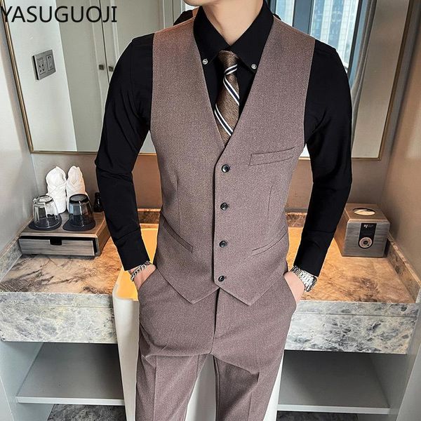 man formal dress suit vests slim fit men vest wedding party waistcoat homme casual sleeveless business jacket men's, Black;white
man formal dress suit vests slim fit men vest wedding party waistcoat homme casual sleeveless business jacket men's, Black;white