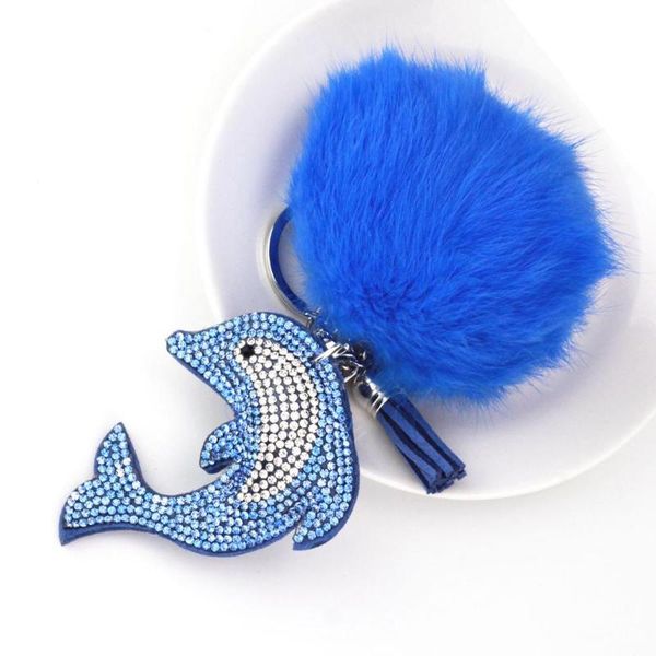 keychains mix colors dolphin fur keychain girl's romantic rhinestone pom pendant keyholder jewelry key chains bag keyrings gift, Silver
keychains mix colors dolphin fur keychain girl's romantic rhinestone pom pendant keyholder jewelry key chains bag keyrings gift, Silver