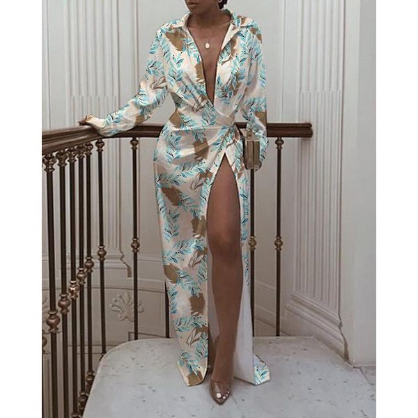 casual dresses bohemian shirt dress woman split leaf print autumn long for women 2021 sleeve ankle length maxi ladies, Black;gray
casual dresses bohemian shirt dress woman split leaf print autumn long for women 2021 sleeve ankle length maxi ladies, Black;gray