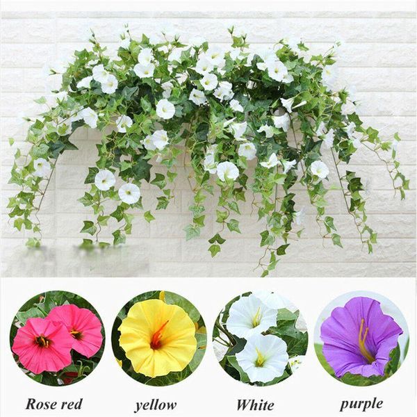 1pcs artificial silk morning glory fake flowers decor hanging basket flower for wedding home party table decoration decorative
1pcs artificial silk morning glory fake flowers decor hanging basket flower for wedding home party table decoration decorative