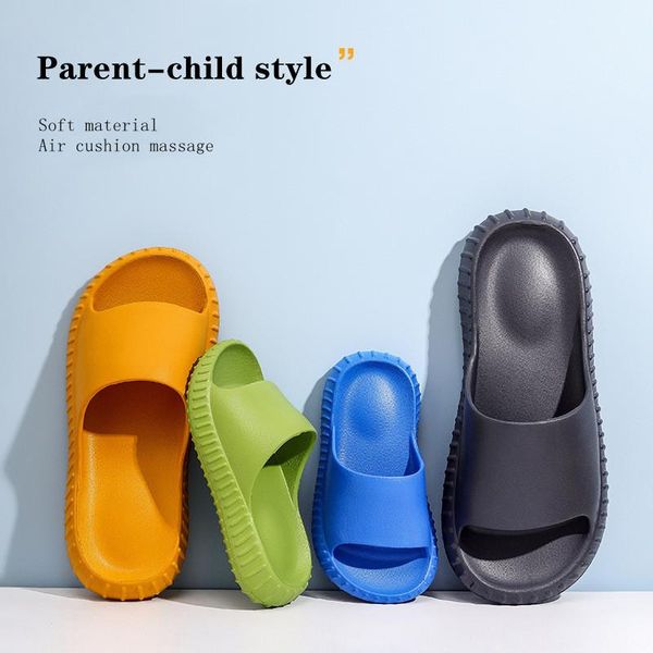 women thick sandals summer soft slippers 2021 platform pantuflas boys girls indoor bathroom kids beach children shoes, Black
women thick sandals summer soft slippers 2021 platform pantuflas boys girls indoor bathroom kids beach children shoes, Black