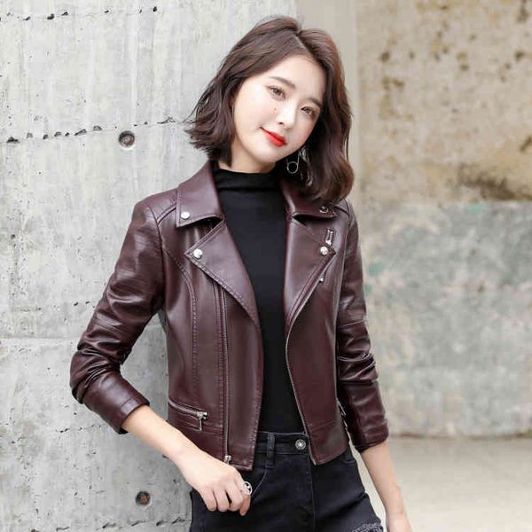 2021 women's casual pu short spring and autumn fashion small leather et, Black;brown
2021 women's casual pu short spring and autumn fashion small leather et, Black;brown