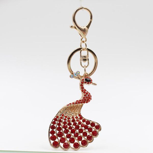 keychains multi-color bling strass key chain elegant colorful peacock peahen bag car pendant, Silver
keychains multi-color bling strass key chain elegant colorful peacock peahen bag car pendant, Silver