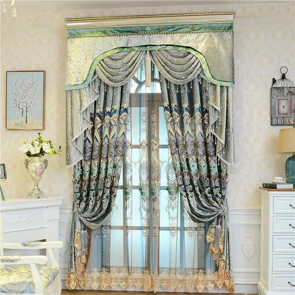 american crack style luxury embroidered villa floor-to-ceiling curtains for living room and bedroom with curtain & drapes
american crack style luxury embroidered villa floor-to-ceiling curtains for living room and bedroom with curtain & drapes