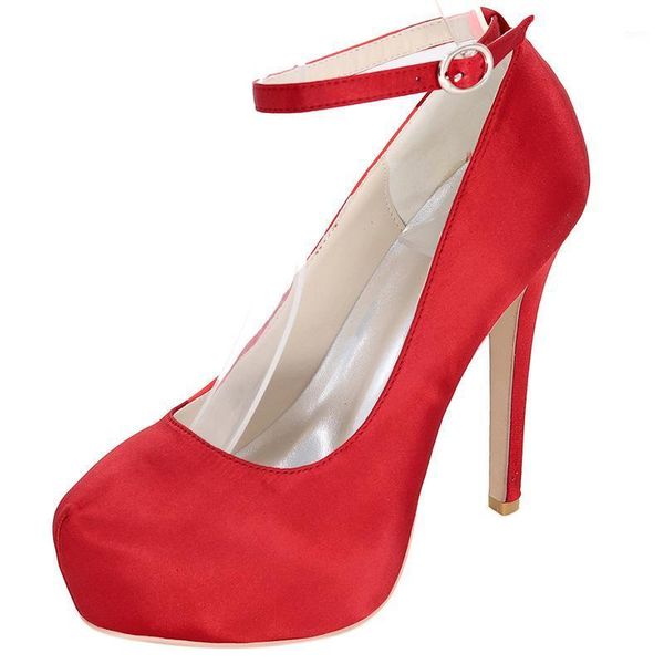 dress shoes luxury women pumps 2021 wedding party thin high heels round toe silk 12.5cm buckle strap mujer bombas size 35-42, Black
dress shoes luxury women pumps 2021 wedding party thin high heels round toe silk 12.5cm buckle strap mujer bombas size 35-42, Black