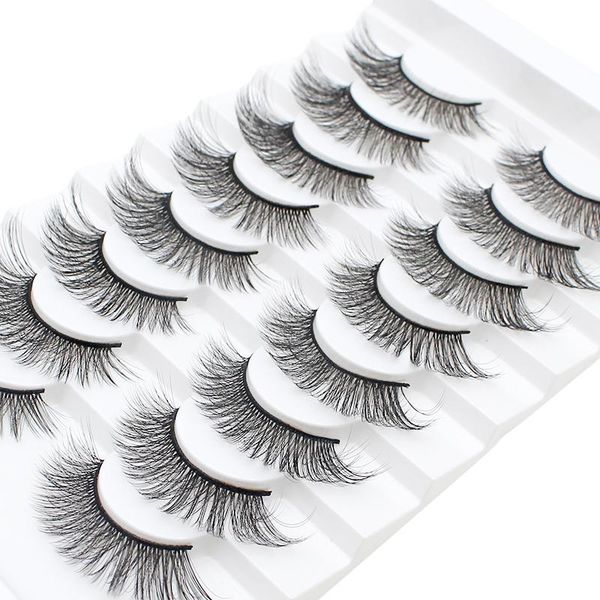 pairs hand made false eyelashes voluminous natural long thick fake mink eyelash extensions makeup
pairs hand made false eyelashes voluminous natural long thick fake mink eyelash extensions makeup