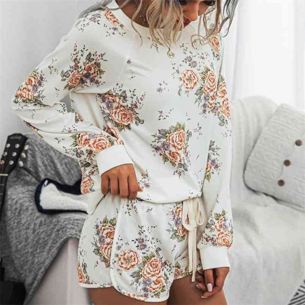 fashion flowers printed casual jumpsuits women home comfortable ladies suit two piece set elastic waist rompers womens jumpsuit 210508, White
fashion flowers printed casual jumpsuits women home comfortable ladies suit two piece set elastic waist rompers womens jumpsuit 210508, White