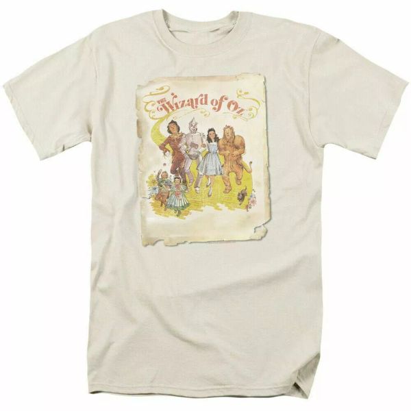 the wizard of oz poster t shirt licensed movie retro classic tee new cream, White;black
the wizard of oz poster t shirt licensed movie retro classic tee new cream, White;black