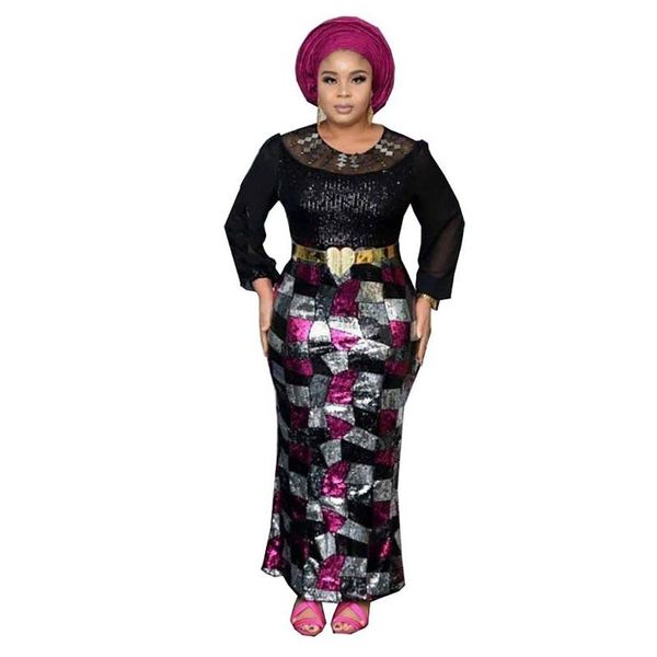 ethnic clothing 2021 autumn winter outfits african women dashiki sequin party dresses fashion lantern sleeve bodycon maxi robes no headtie, Red 
ethnic clothing 2021 autumn winter outfits african women dashiki sequin party dresses fashion lantern sleeve bodycon maxi robes no headtie, Red