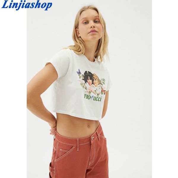 spring summer girls cotton cute t-shirt cartoon casual o-neck simple tees arrivals 2021 women's, White
spring summer girls cotton cute t-shirt cartoon casual o-neck simple tees arrivals 2021 women's, White