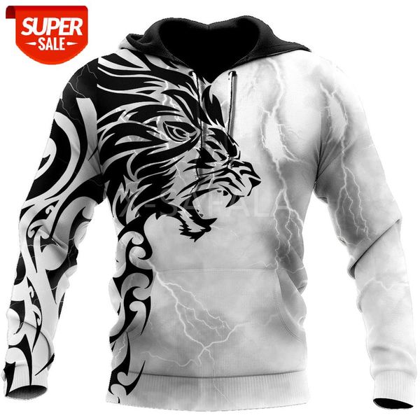 tribal tattoo lion animal 3d all print size xs-7xl hoodie man women harajuku outwear zipper pullover sweatshirt casual #q63v, Black
tribal tattoo lion animal 3d all print size xs-7xl hoodie man women harajuku outwear zipper pullover sweatshirt casual #q63v, Black