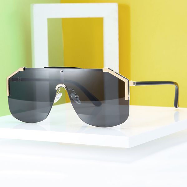 luxury one-piece lens sunglasses men and women brand design fashion trend street shooting sun glasses uv400 high quality, White;black
luxury one-piece lens sunglasses men and women brand design fashion trend street shooting sun glasses uv400 high quality, White;black
