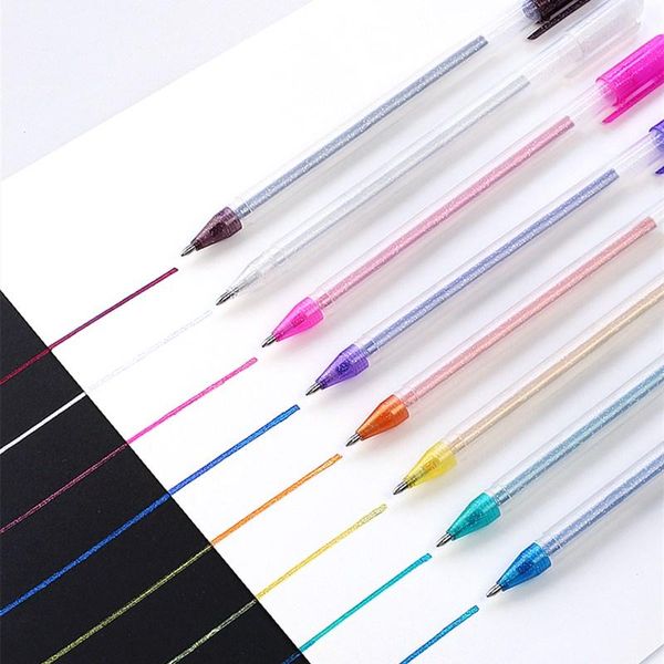 gel pens 0.8mm two-color pearlescent pen, multi-color metal magic color shiny curry hand account marker painting pen
gel pens 0.8mm two-color pearlescent pen, multi-color metal magic color shiny curry hand account marker painting pen
