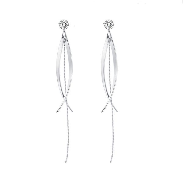 studs earrings suitable for round face show thin korean fashion femininity net red tassel long, Golden;silver
studs earrings suitable for round face show thin korean fashion femininity net red tassel long, Golden;silver
