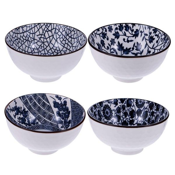 4pcs japanese style ceramic bowls salad noodle ramen soup bowl fruit rice tableware restaurant kitchen tools
4pcs japanese style ceramic bowls salad noodle ramen soup bowl fruit rice tableware restaurant kitchen tools