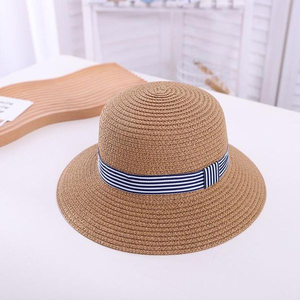 korean stripes parent-child sun hat spring summer brand beach kid bucket straw hats for women men boy wide brim cap, Blue;gray
korean stripes parent-child sun hat spring summer brand beach kid bucket straw hats for women men boy wide brim cap, Blue;gray