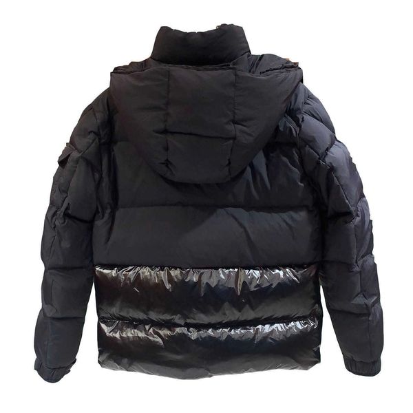french luxury mens down jacket stylist coat parka double-layer liner pure color hoodle thicken winter jackets men, Black
french luxury mens down jacket stylist coat parka double-layer liner pure color hoodle thicken winter jackets men, Black