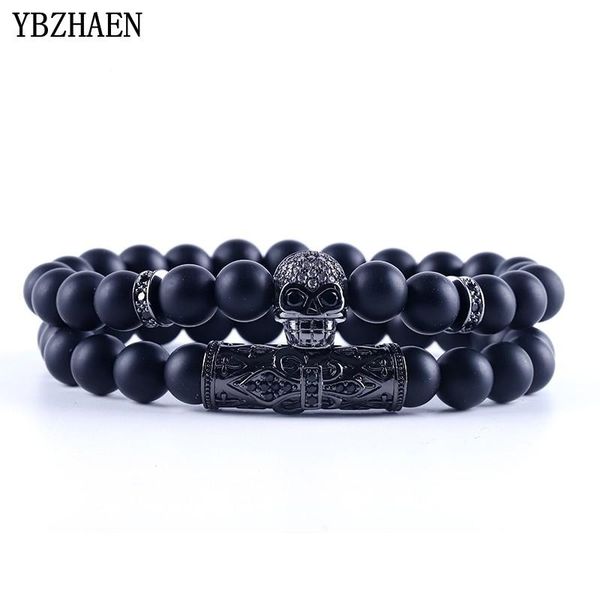 beaded, strands ybzhaen 2pcs/set cubic zirconia skull bracelets elastic black beads chain skeleton men sets male hand accessories
beaded, strands ybzhaen 2pcs/set cubic zirconia skull bracelets elastic black beads chain skeleton men sets male hand accessories