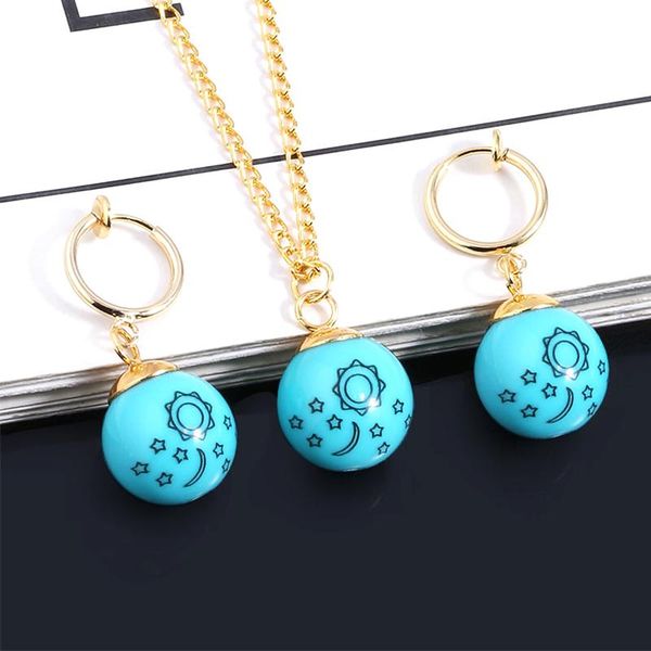 pendant necklaces anime the seven deadly sins necklace oorbellen cosplay elizabeth liones blue sun moon stars women girl jewelry, Silver 
pendant necklaces anime the seven deadly sins necklace oorbellen cosplay elizabeth liones blue sun moon stars women girl jewelry, Silver