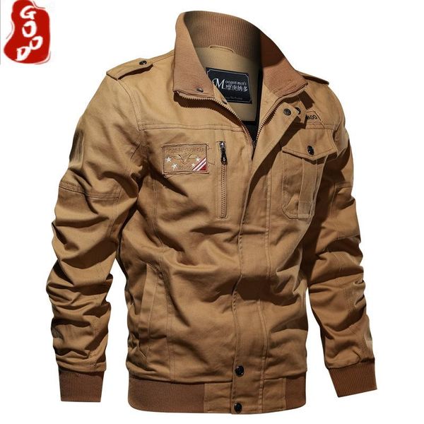 men's jackets men brand clothing fashion cotton military jacket autumn winter soldier pilot male bomber plus size 6xl, Black;brown
men's jackets men brand clothing fashion cotton military jacket autumn winter soldier pilot male bomber plus size 6xl, Black;brown