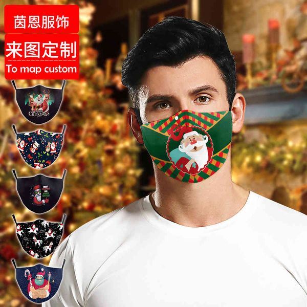 high-quality s spring and autumn new protective santa claus digital printing adjustable double-layer filter mask
high-quality s spring and autumn new protective santa claus digital printing adjustable double-layer filter mask