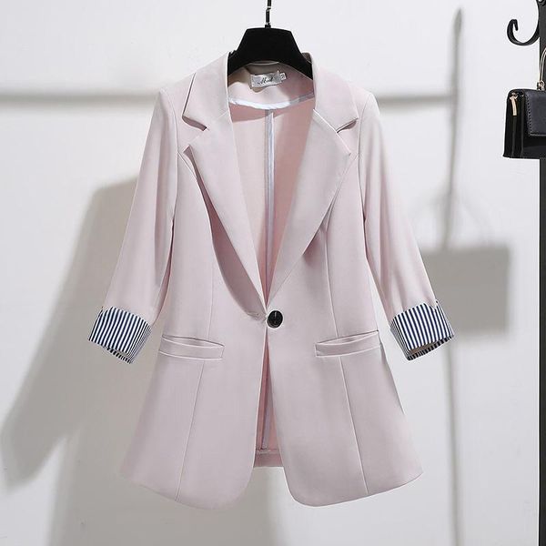 women's suits & blazers 2021 vintage fashion design blazer solid colour casual button loose slim office lady elegant, White;black
women's suits & blazers 2021 vintage fashion design blazer solid colour casual button loose slim office lady elegant, White;black